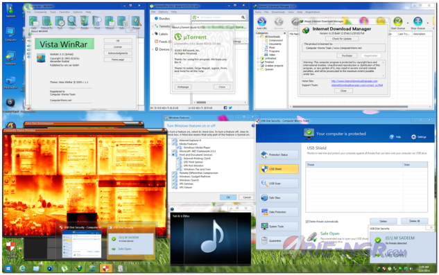 windows 7 aero blue lite edition free download
